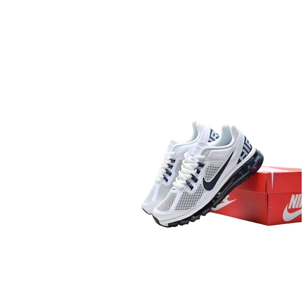 Маратонки Air Max 2013 Summit White Midnight Navy Black