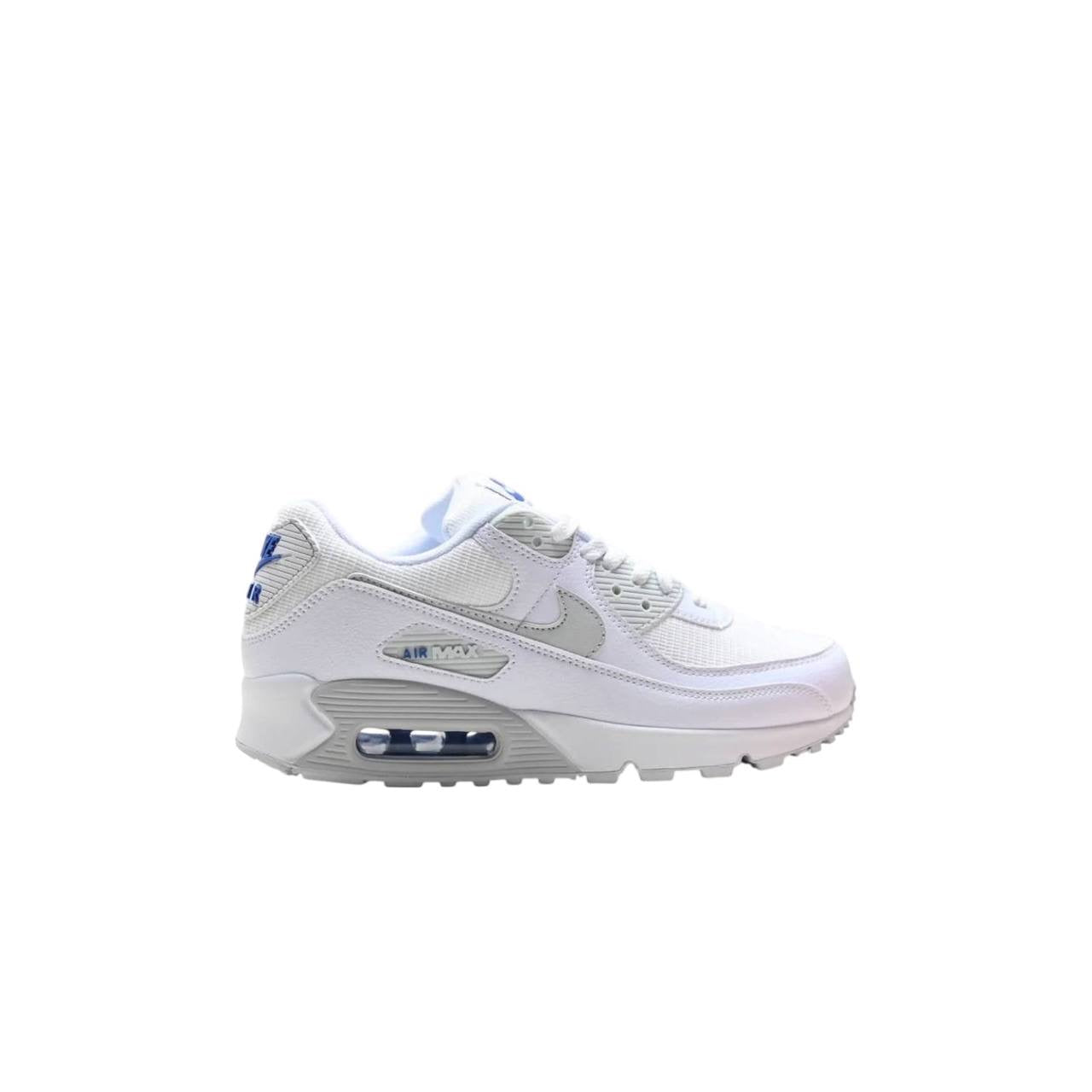 Маратонки Air Max 90 White Lt Smoke Grey