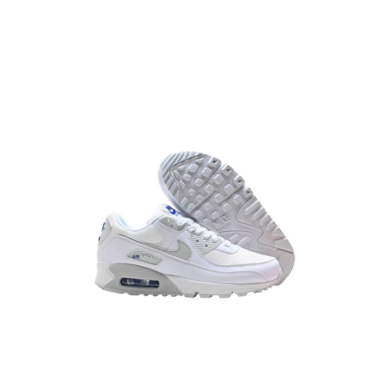 Маратонки Air Max 90 White Lt Smoke Grey
