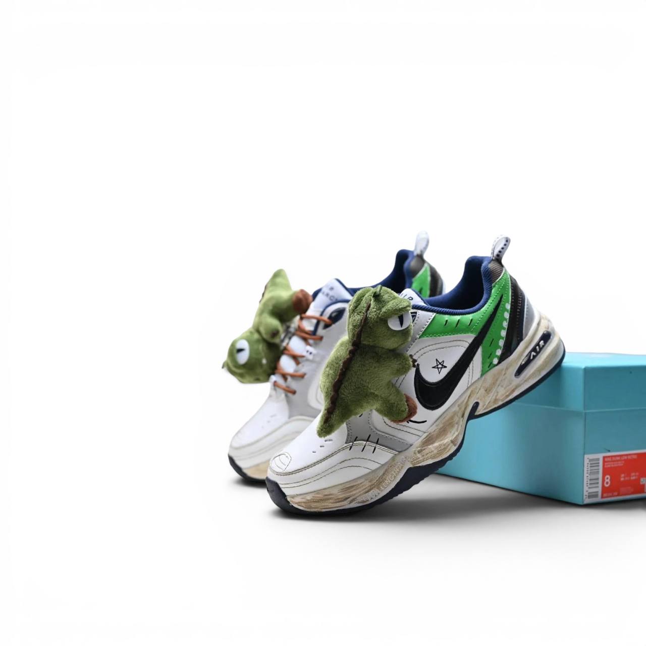 Маратонки Air Monarch 4 “Matcha Dinosaur”