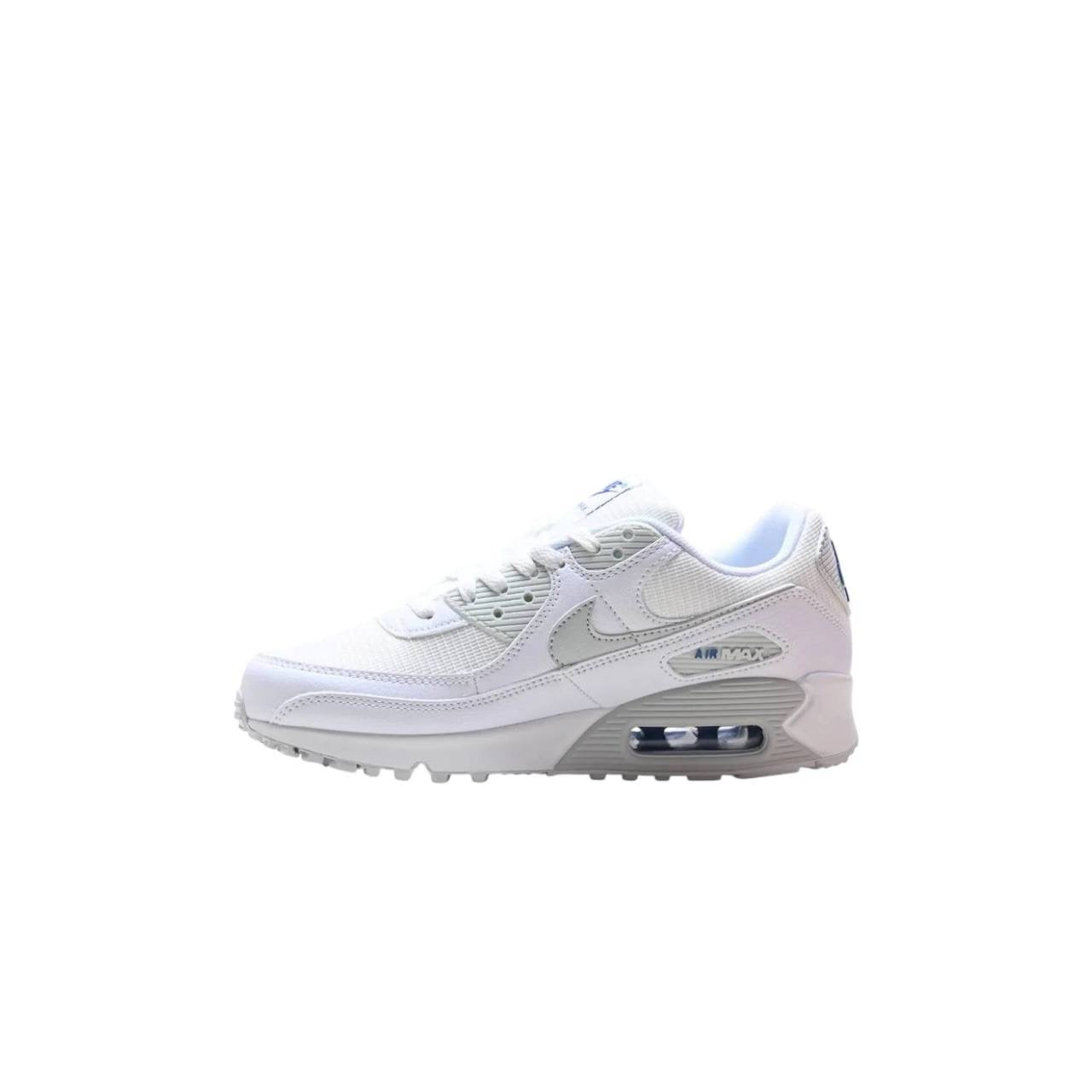 Маратонки Air Max 90 White Lt Smoke Grey