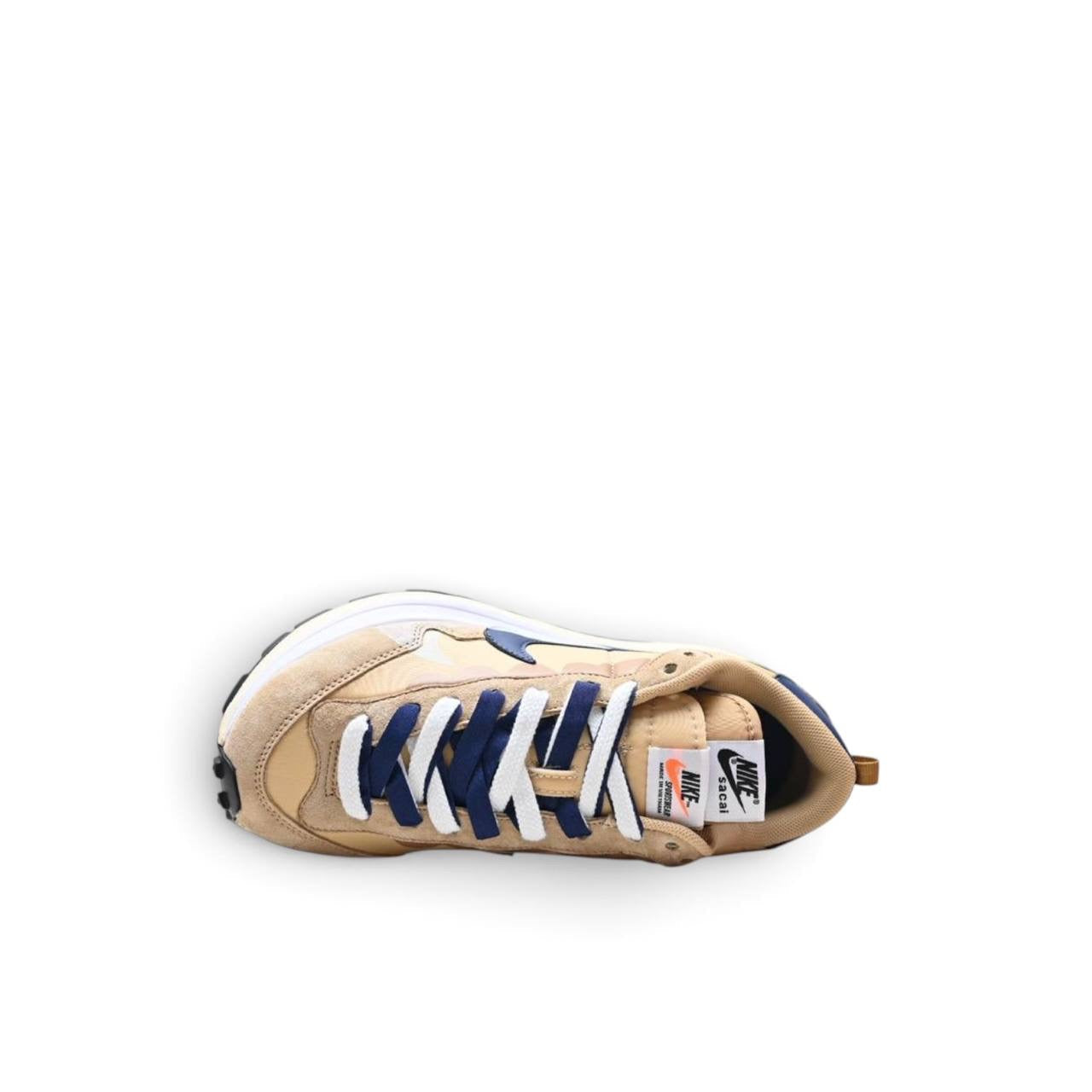 Маратонки Sacai VaporWaffle Tan Navy