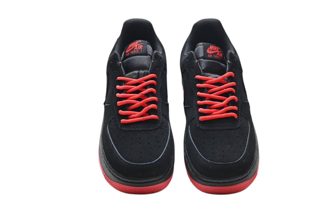 Маратонки Air Force 1 `07 Black & Red