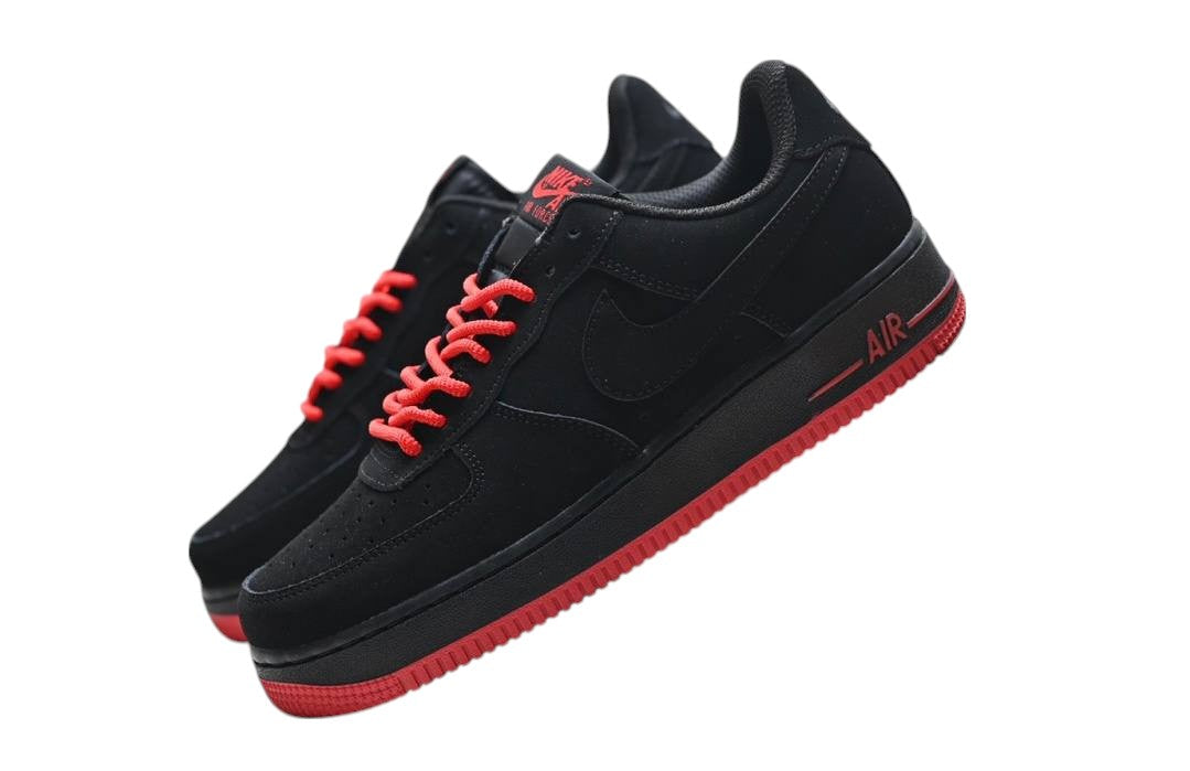 Маратонки Air Force 1 `07 Black & Red