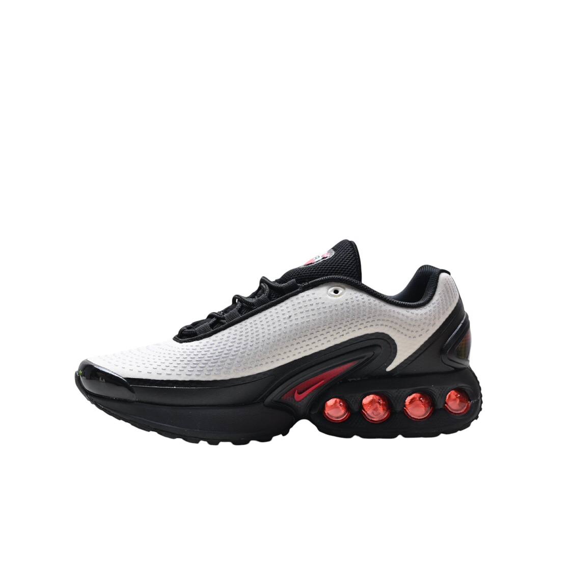 Маратонки Air Max DN Pale Ivory Bright Crimson