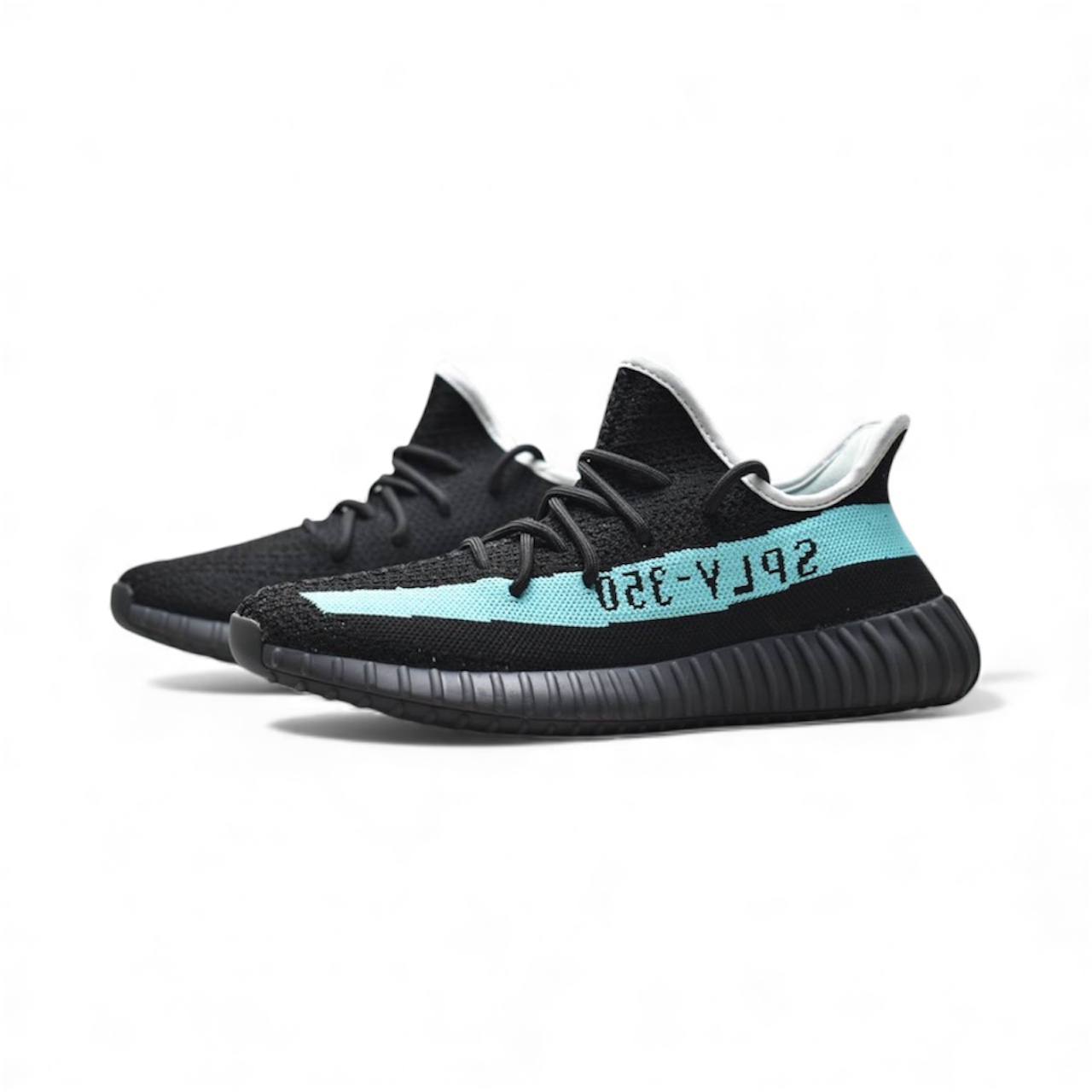 Маратонки Yeezy Boost 350 Black & Blue
