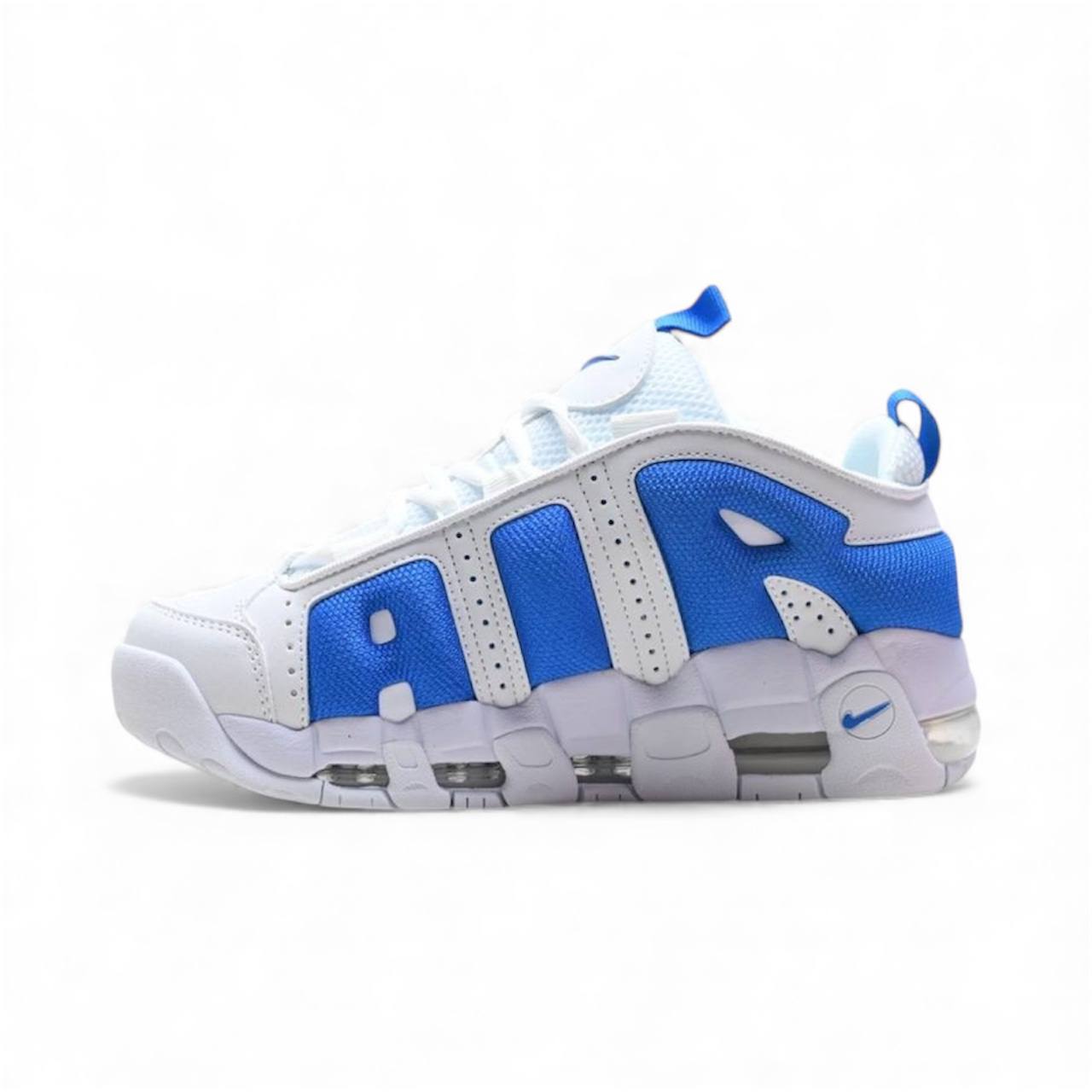 Маратонки Air More Uptempo White & Hyper Royal