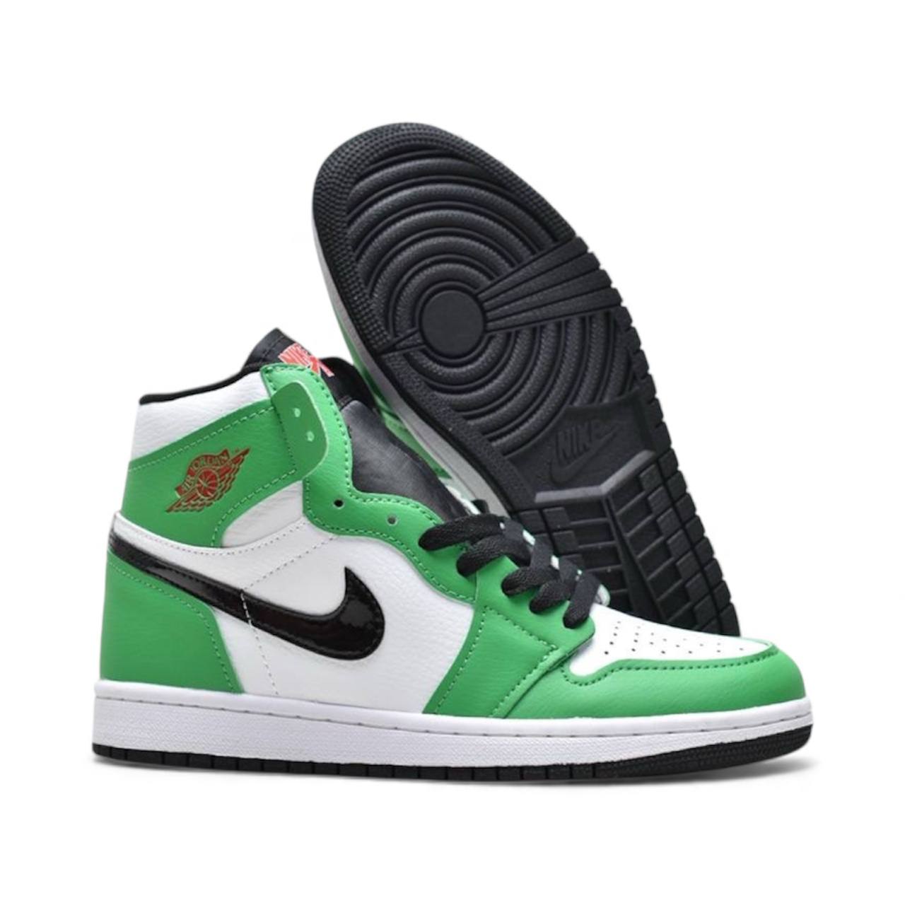 Маратонки AJ 1 Retro High Lucky Green