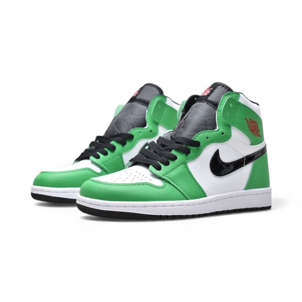 Маратонки AJ 1 Retro High Lucky Green