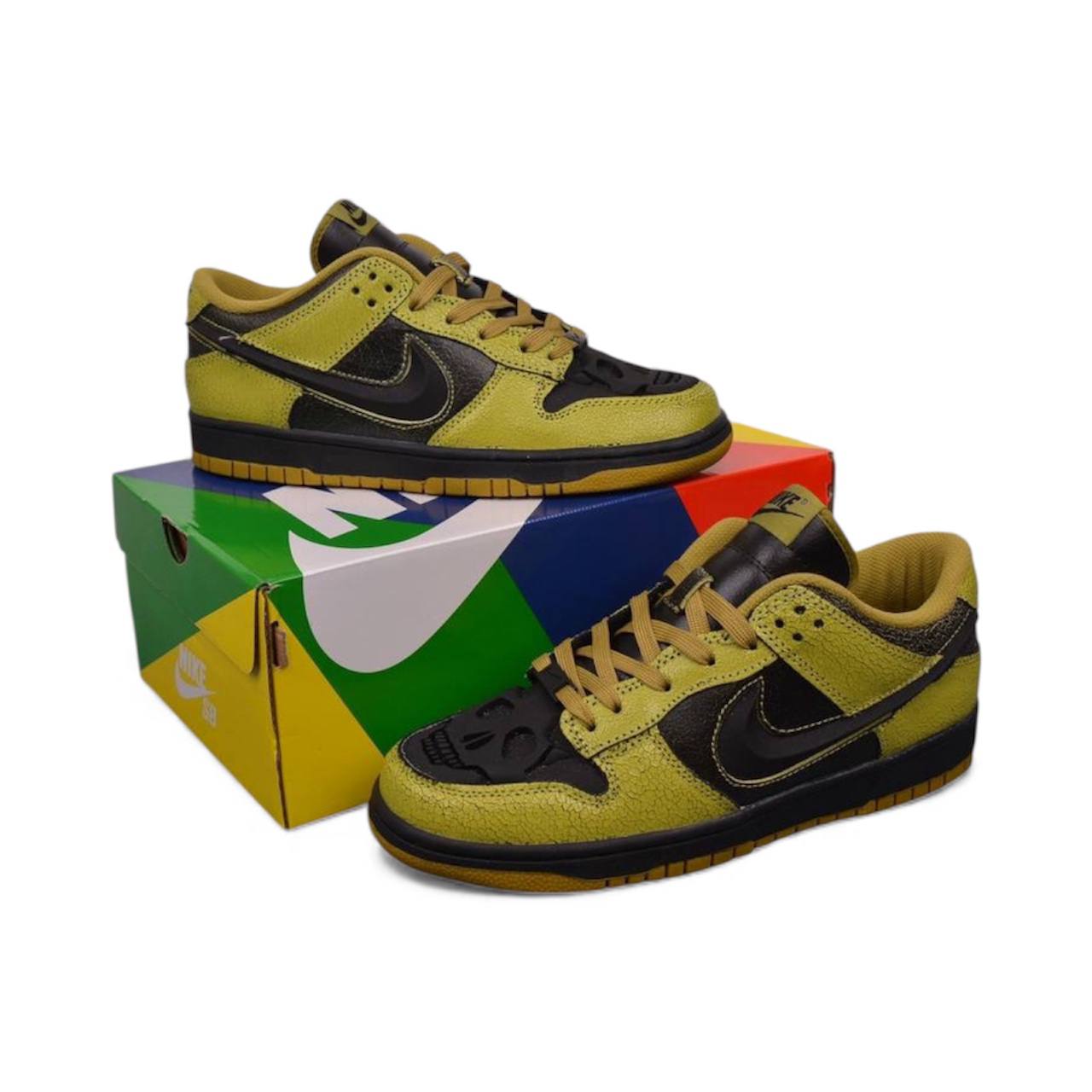 Маратонки Dunk Low Halloween Skull