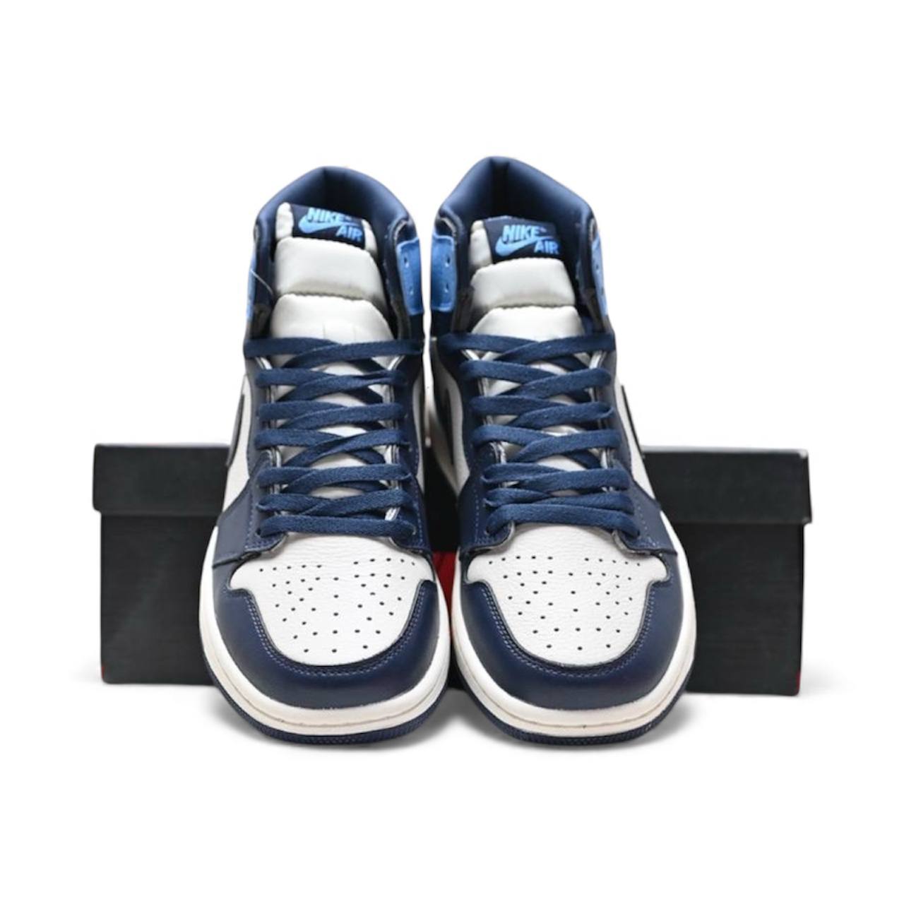 Маратонки AJ 1 Retro High Obsidian