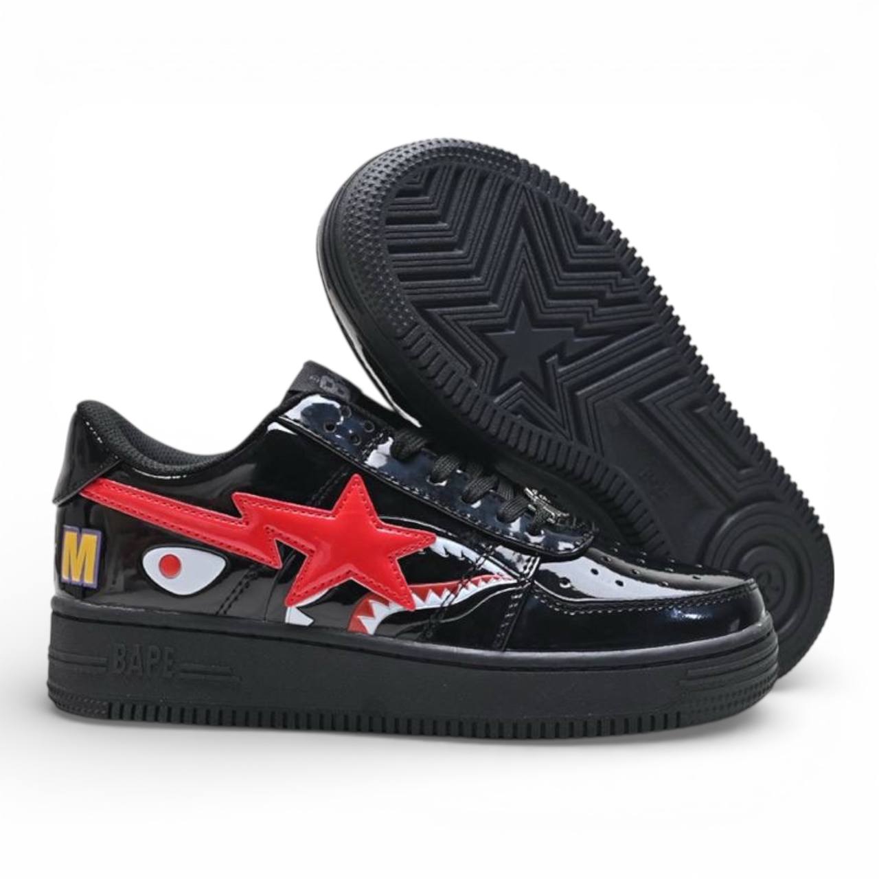 Маратонки BAPE Sta Low Shark Black