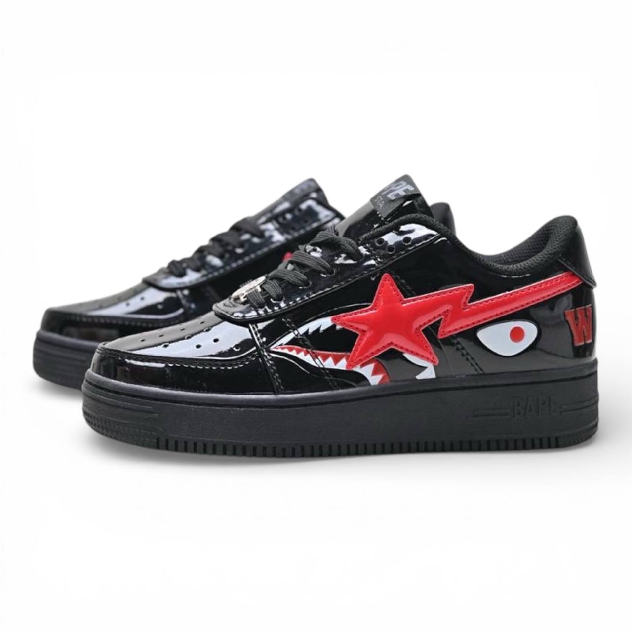 Маратонки BAPE Sta Low Shark Black