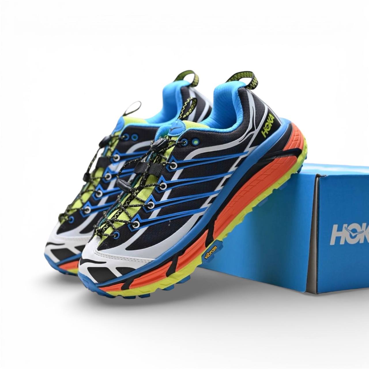 Маратонки Hoka One One Mafate Three2 Black Diva Blue