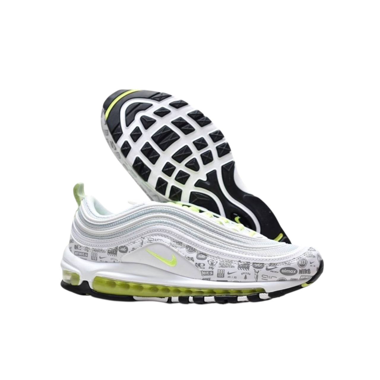Маратонки Air Max 97 White Volt Black Pure Platinum